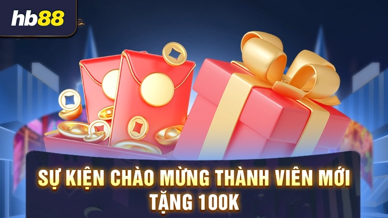 Khuyến mãi HB88 chào mừng tân thủ 100k